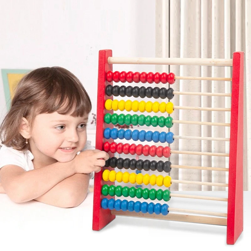 Abacus Counting Bead - Calculat Bead Counting Kid Wooden Abacus
