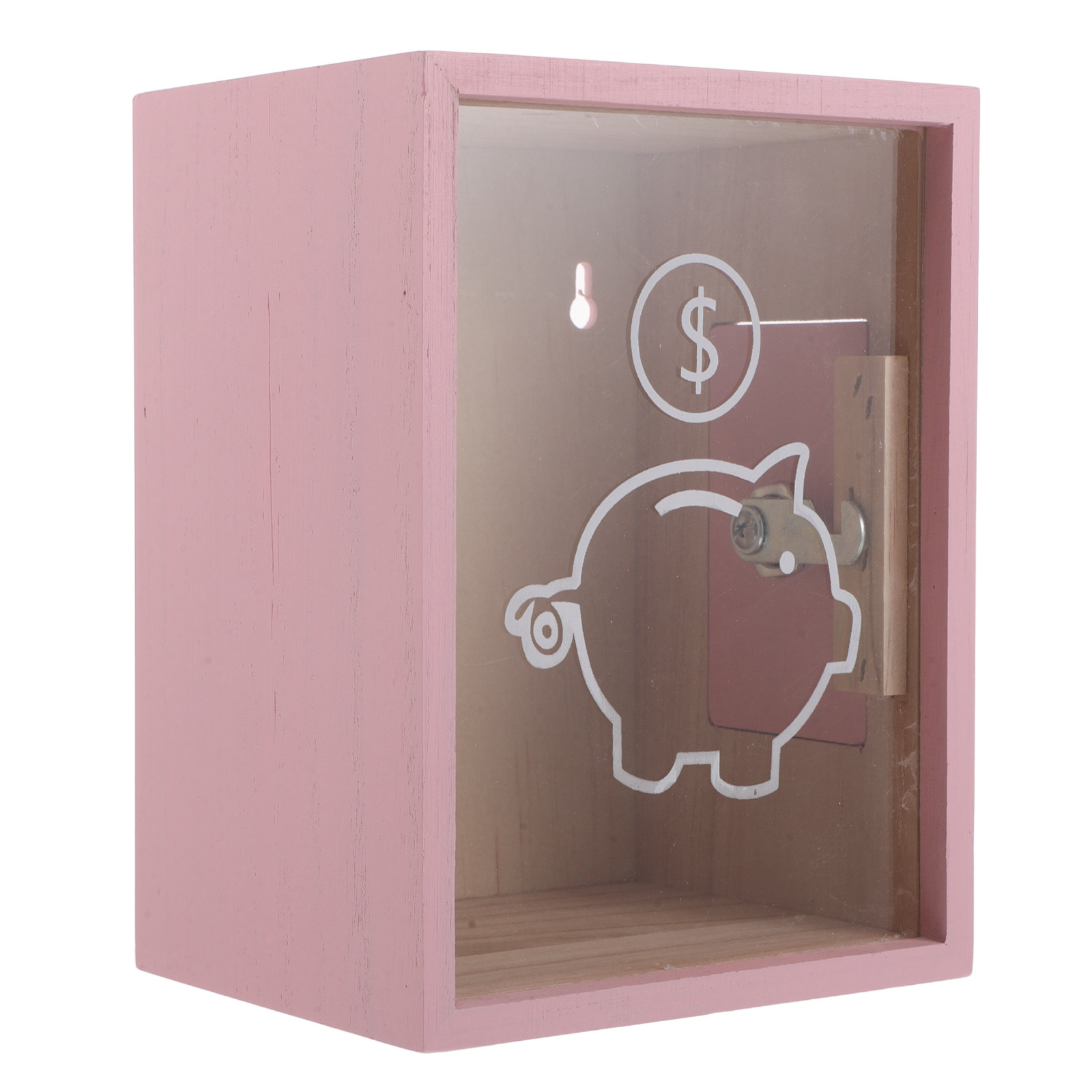 Kids Education Savings - Wooden Piggy Bank for Kids with