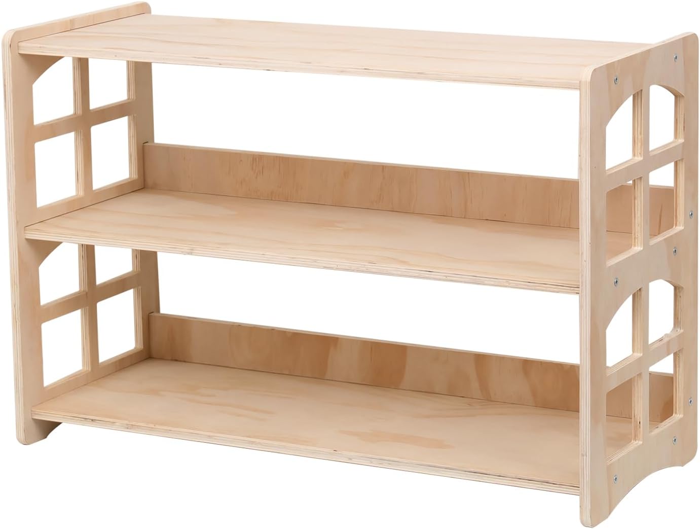 Montessori Shelf Toy - Montessori Bookshelf Toy Storage Organizer for