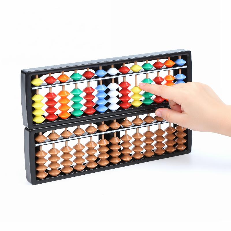 Abacus Counting Bead - Plastic Abacus Counting Calculator Toy Multi