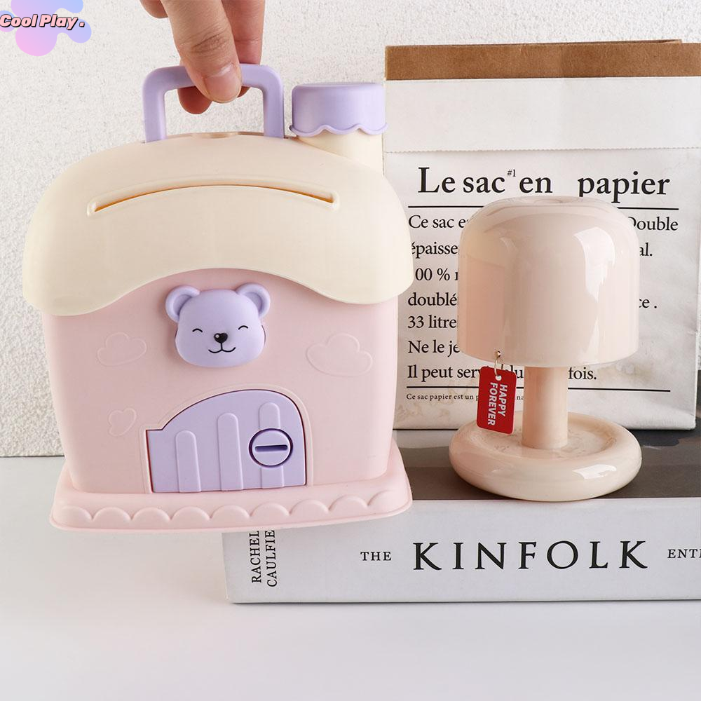Kids Education Savings - Creative Kawaii Portable Piggy Bank Educational