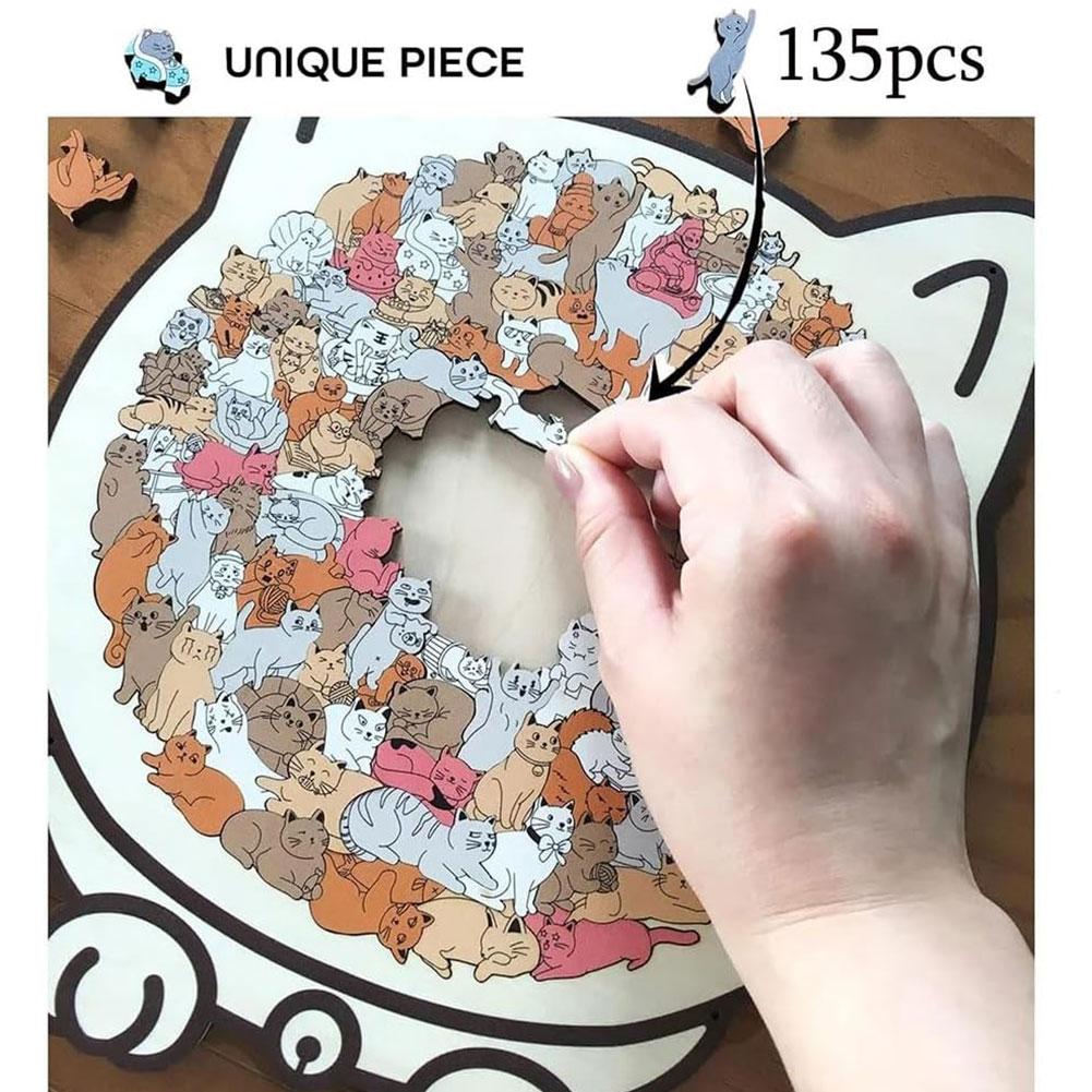 Free Educational Games For Kids - 135-Piece Wooden Puzzles For Adult Kid