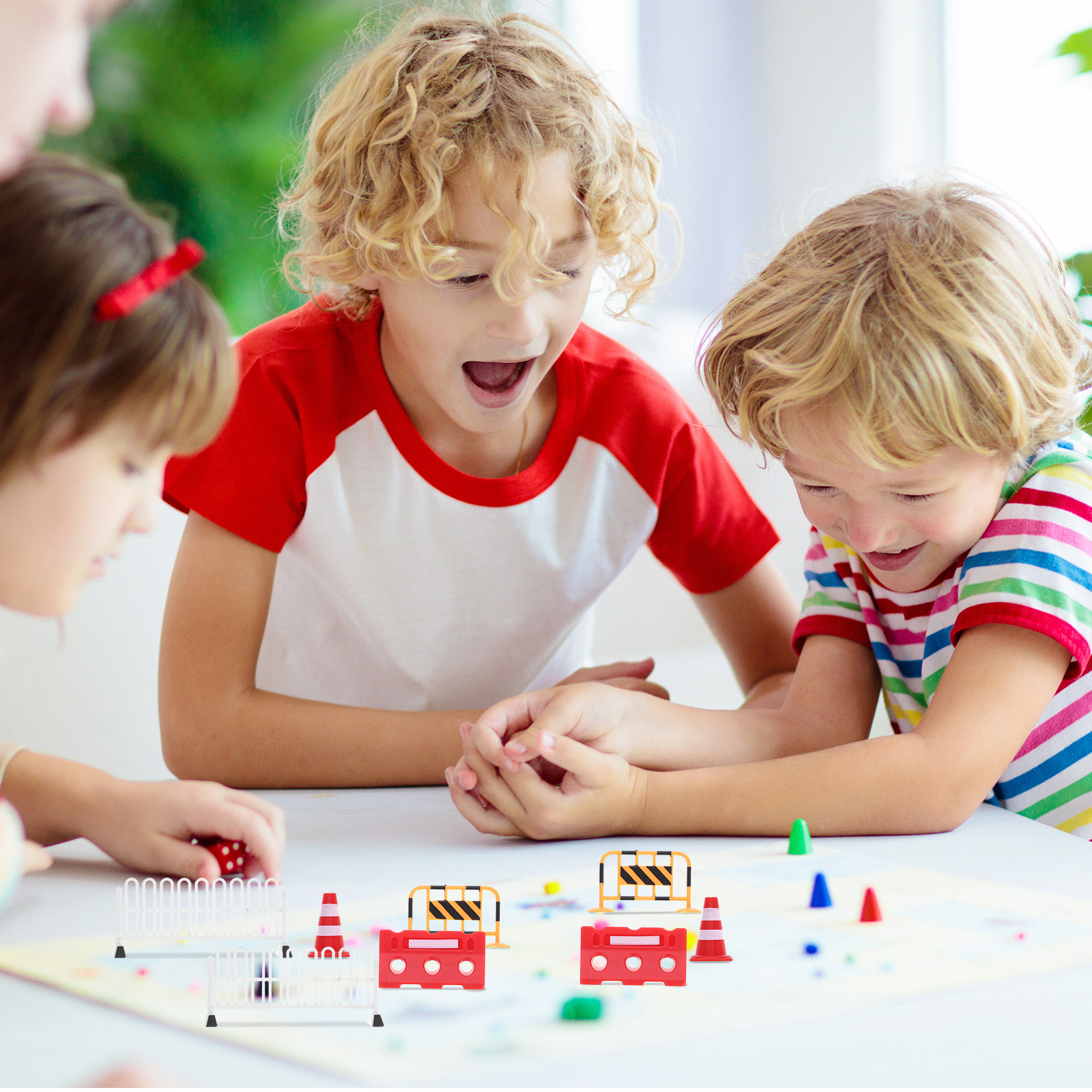 8Pcs Kids Traffic Roadblock Re - Kids Education Sites 评论和价格
