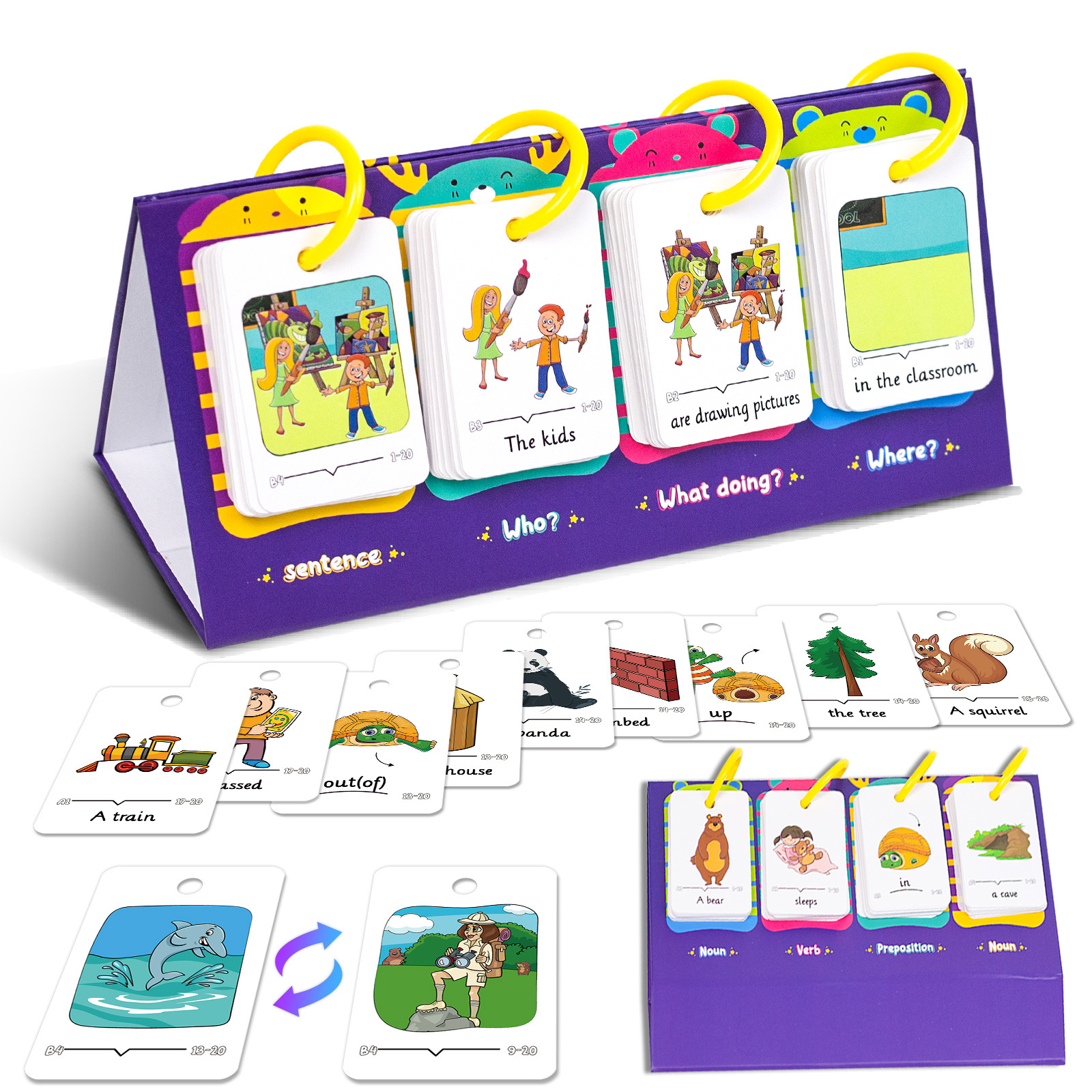 80Pcs Table Model Visual Word  - Kids Education Card 评论和价格