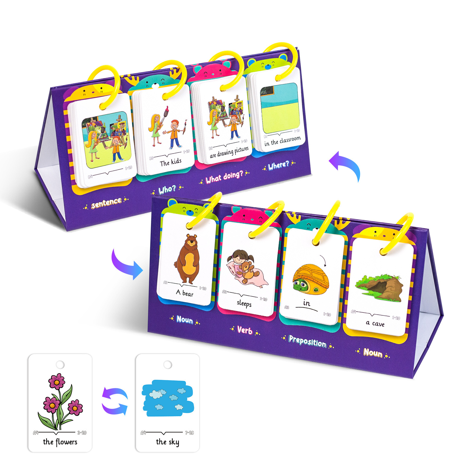 80Pcs Table Model Visual Word  - Kids Education Card 评论和价格
