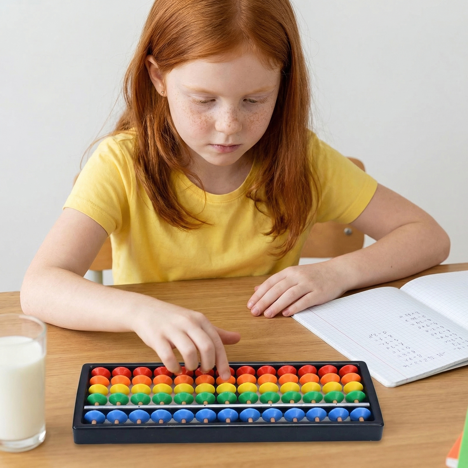 Soroban Calculator with Colorf - Abacus Counting Bead 评论和价格