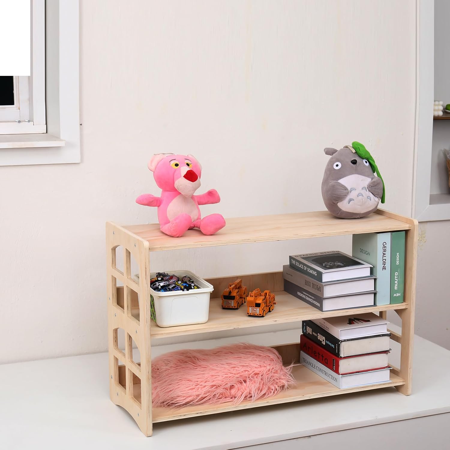 Montessori Bookshelf Toy Stora - Montessori Shelf Toy 评论和价格