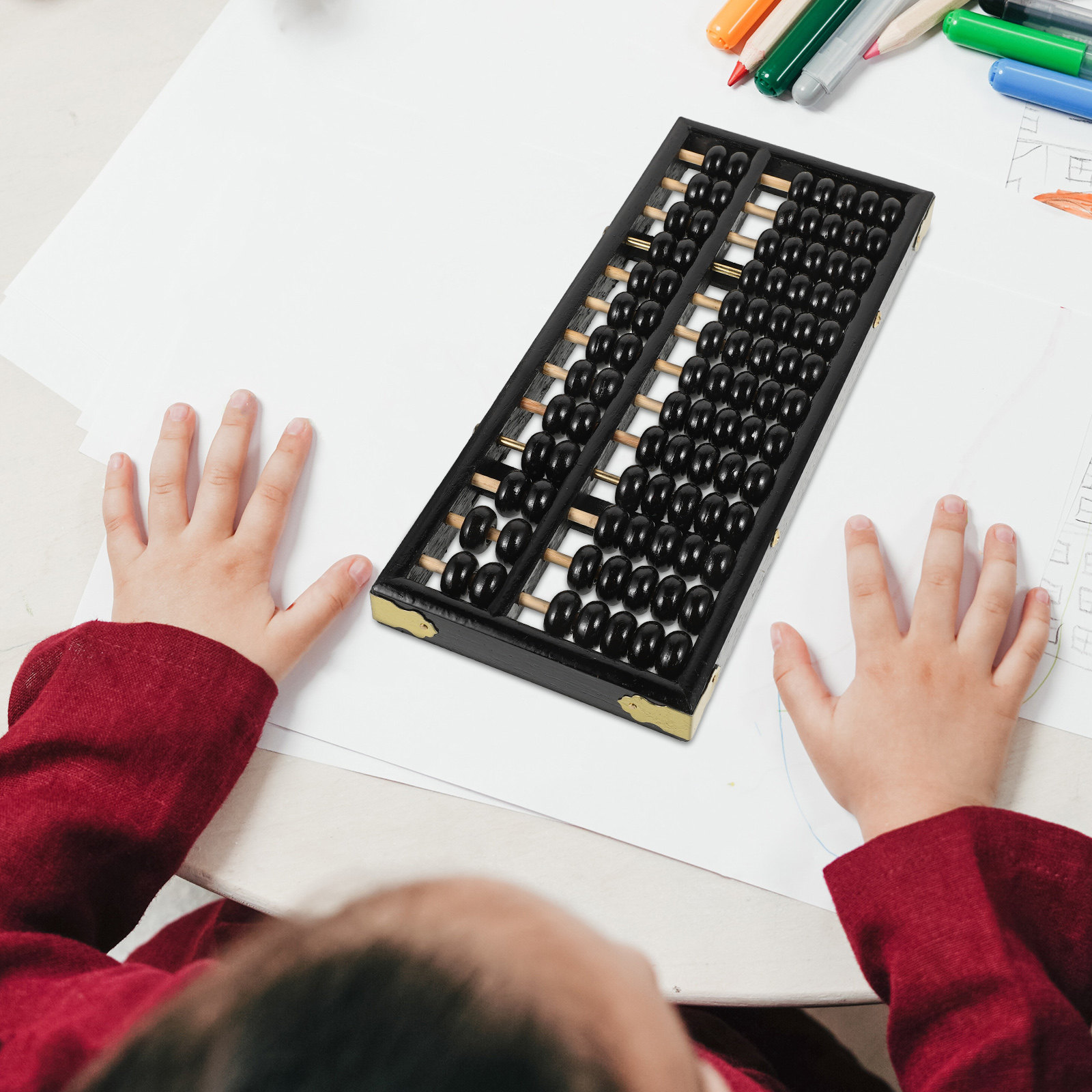 1Pcs Children Abacus 13 Rods S - Abacus Counting Bead 评论和价格