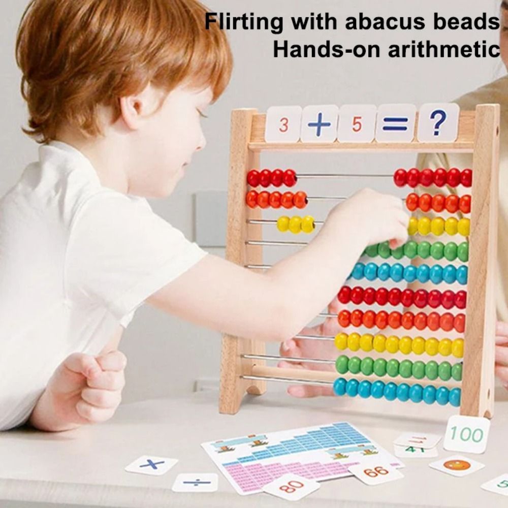 Calculating Beads Wooden Educa - Abacus Counting Bead 评论和价格
