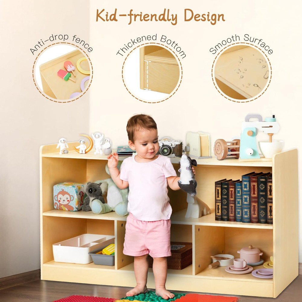 Montessori Wooden Toy Storage  - Montessori Shelf Toy 评论和价格