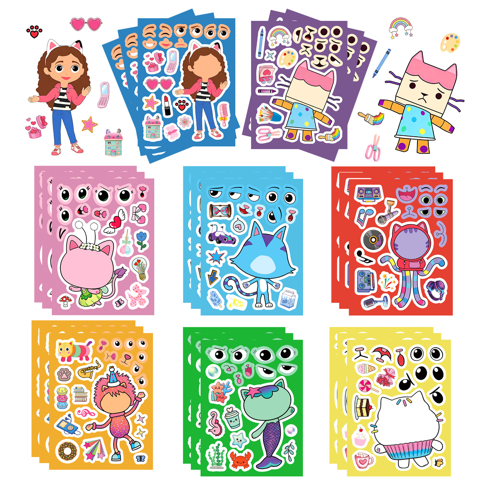 8/16Sheets Gabby's Dollhouse M - Free Educational Games For Kids 评论和价格