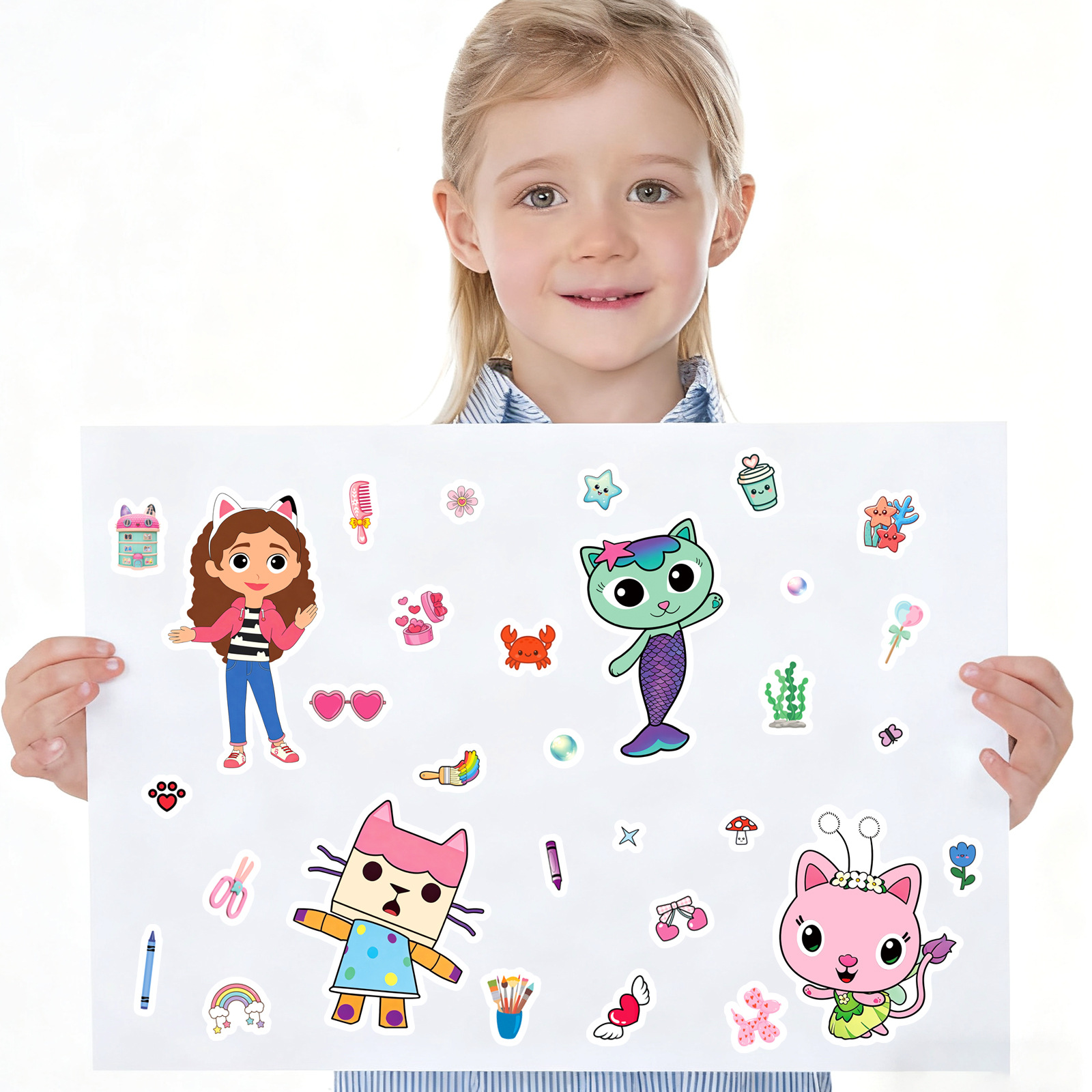 8/16Sheets Gabby's Dollhouse M - Free Educational Games For Kids 评论和价格