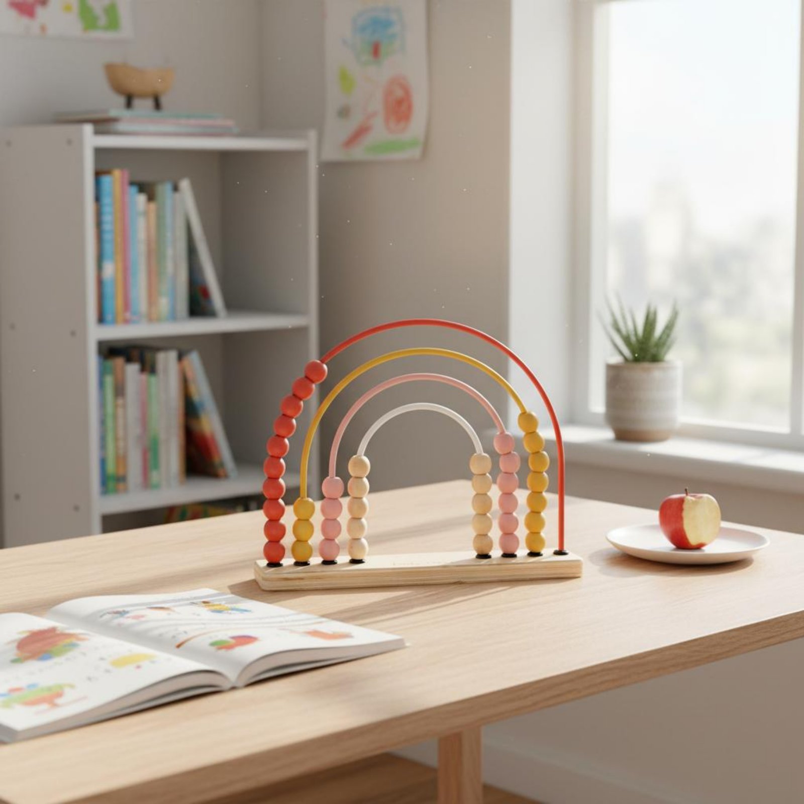 Rainbow Abacus Toy Develops Ma - Abacus Counting Bead 评论和价格