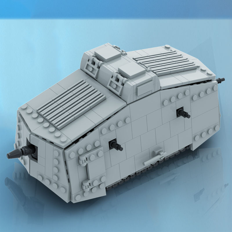 Hot WW1 Germany Military A7V C - Kids Education In Germany 评论和价格