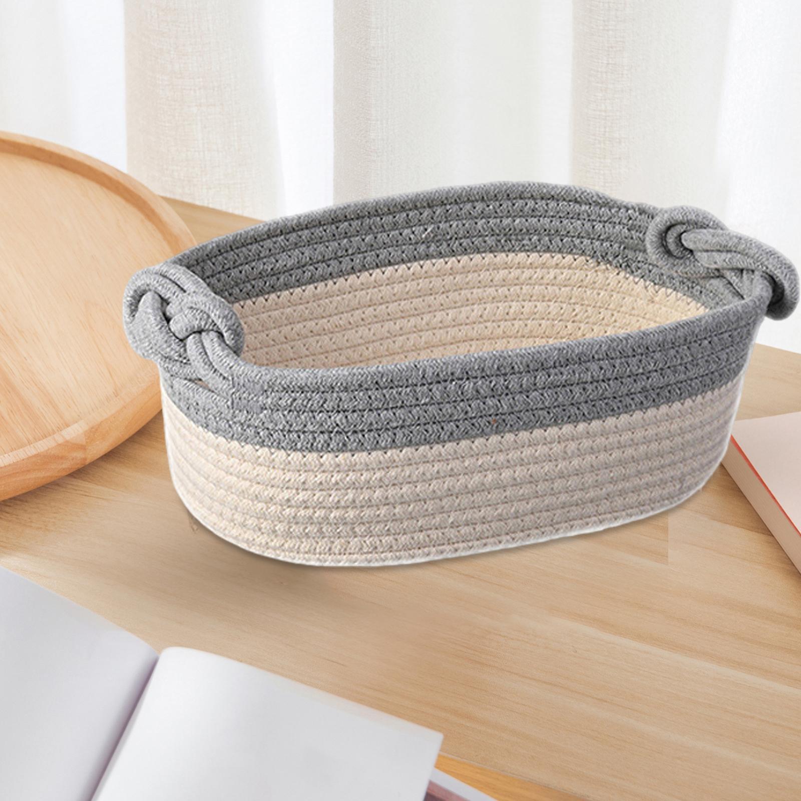 Cotton Rope Basket Storage Bas - Montessori Shelf Toy 评论和价格