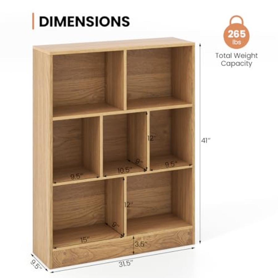 Bookshelf for Wooden Toy Stora - Montessori Shelf Toy 评论和价格