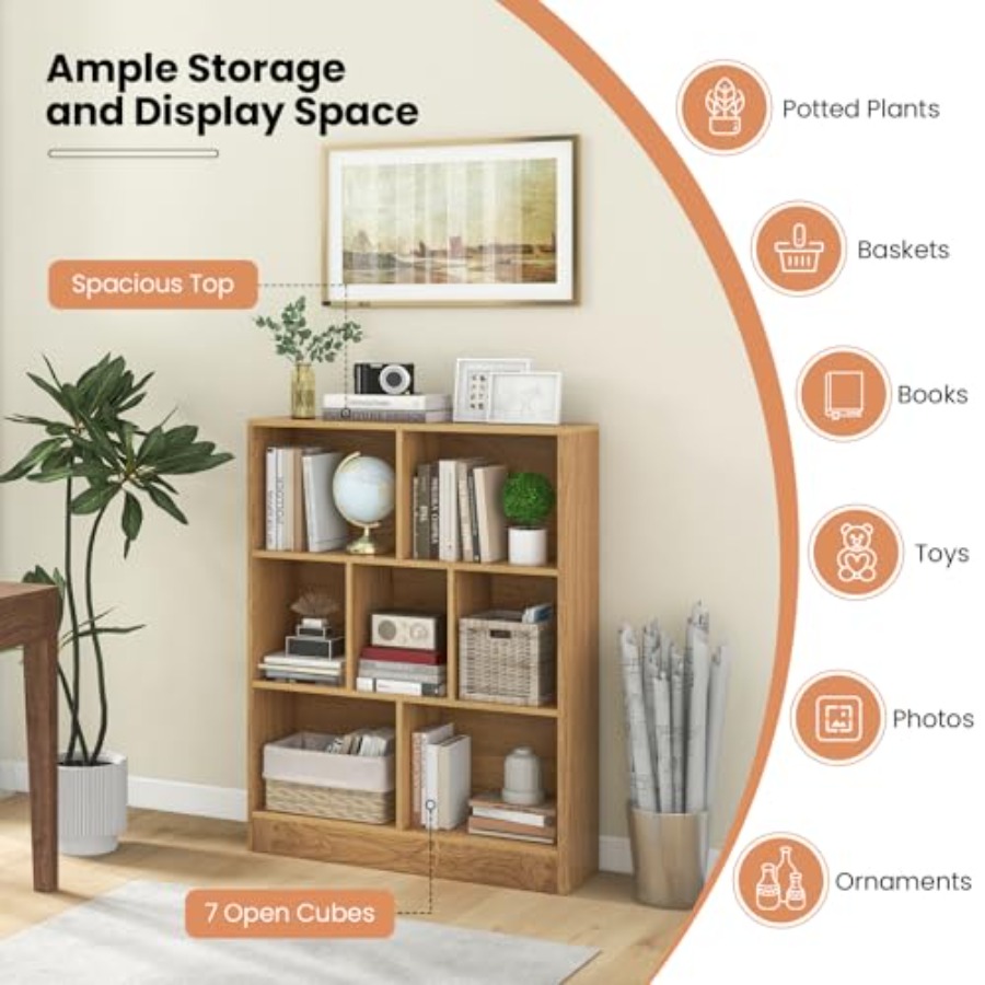 Bookshelf for Wooden Toy Stora - Montessori Shelf Toy 评论和价格