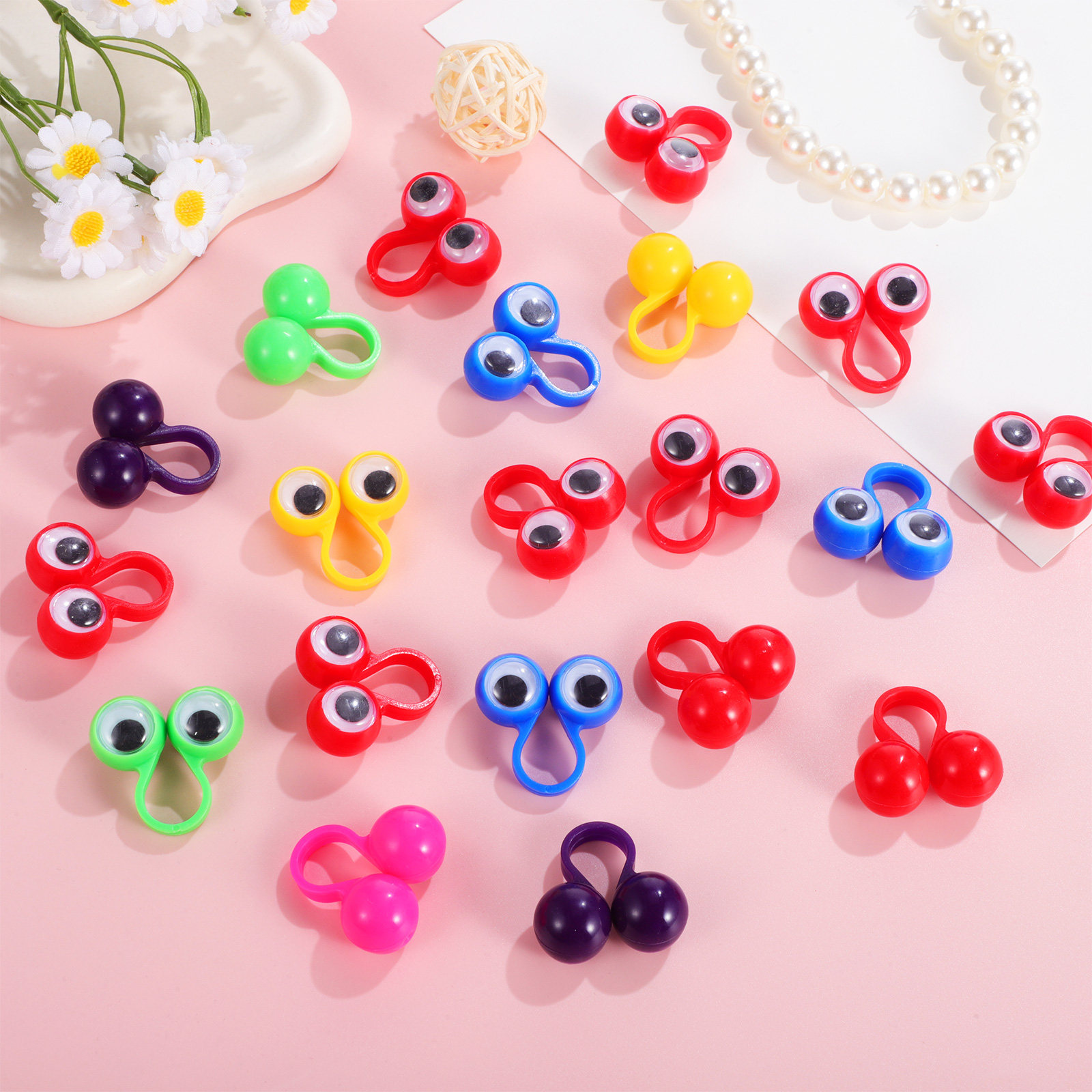 20Pcs Finger Ring Large Eyes P - Free Educational Games For Kids 评论和价格
