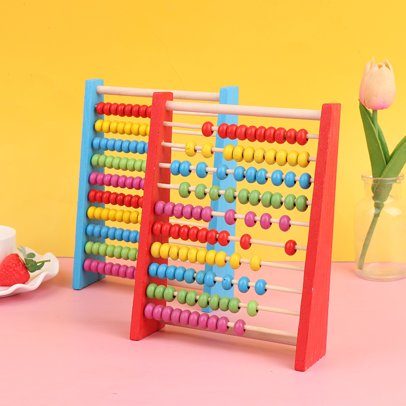 Wooden Abacus Child Math Educa - Abacus Counting Bead 评论和价格