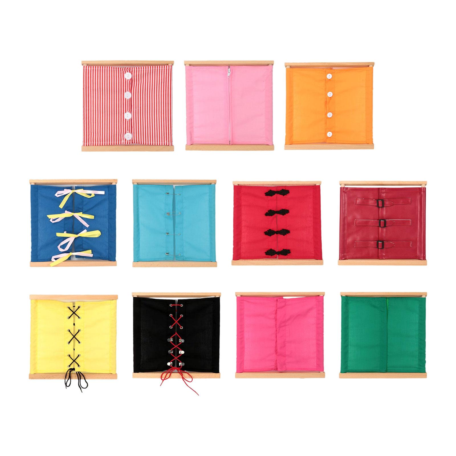 Busy Board Cards Learn to Dres - Kids Education Card 评论和价格