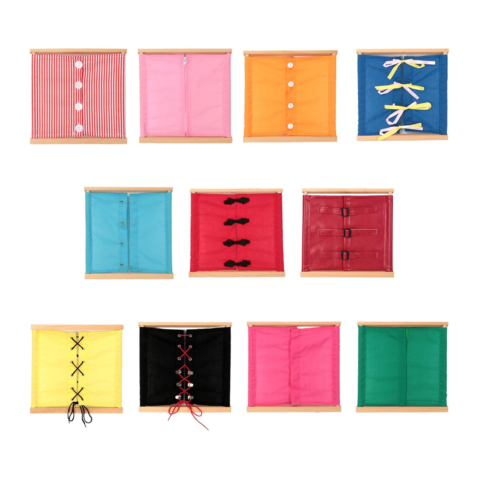 Busy Board Cards Learn to Dres - Kids Education Card 评论和价格