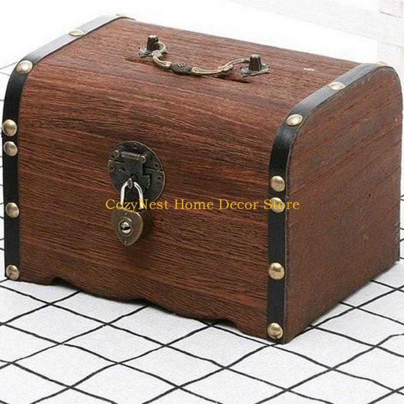 92MF Treasure Chests Coin Bank - Kids Education Savings 评论和价格
