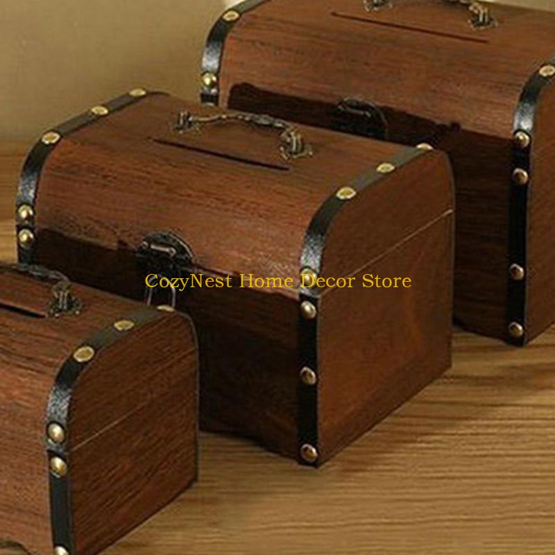 92MF Treasure Chests Coin Bank - Kids Education Savings 评论和价格