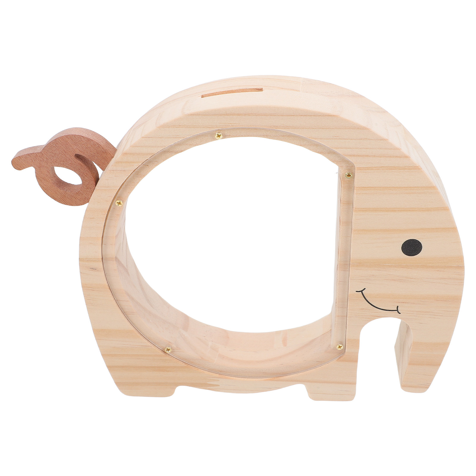 Children's Wooden Elephant Mon - Kids Education Savings 评论和价格