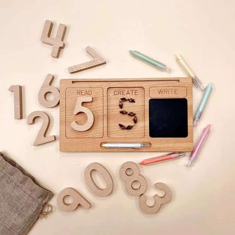 New Children Montessori Learni - Kids Education Card 评论和价格