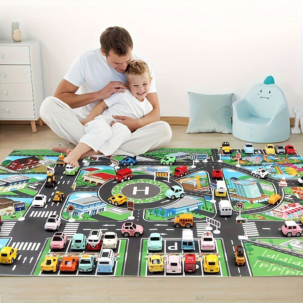 1pc, City Traffic Play Mat, La - Free Educational Games For Kids 评论和价格