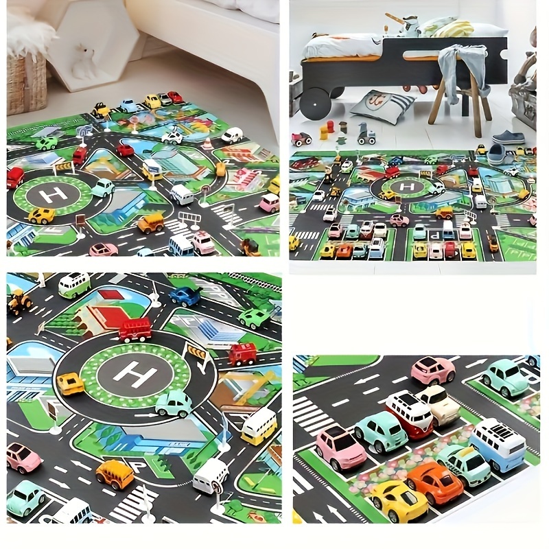 1pc, City Traffic Play Mat, La - Free Educational Games For Kids 评论和价格