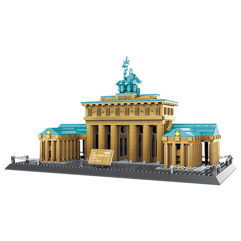 Brandenburg Gate Micro Bricks  - Kids Education In Germany 评论和价格
