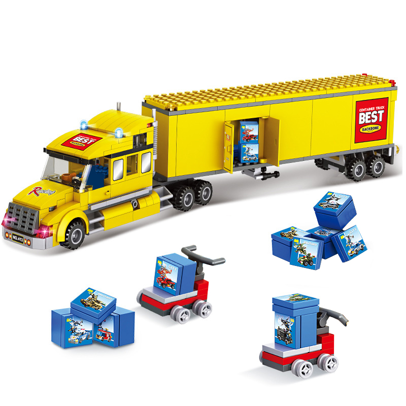 New Modern City Big Cargo Frei - Kids Education Sites 评论和价格