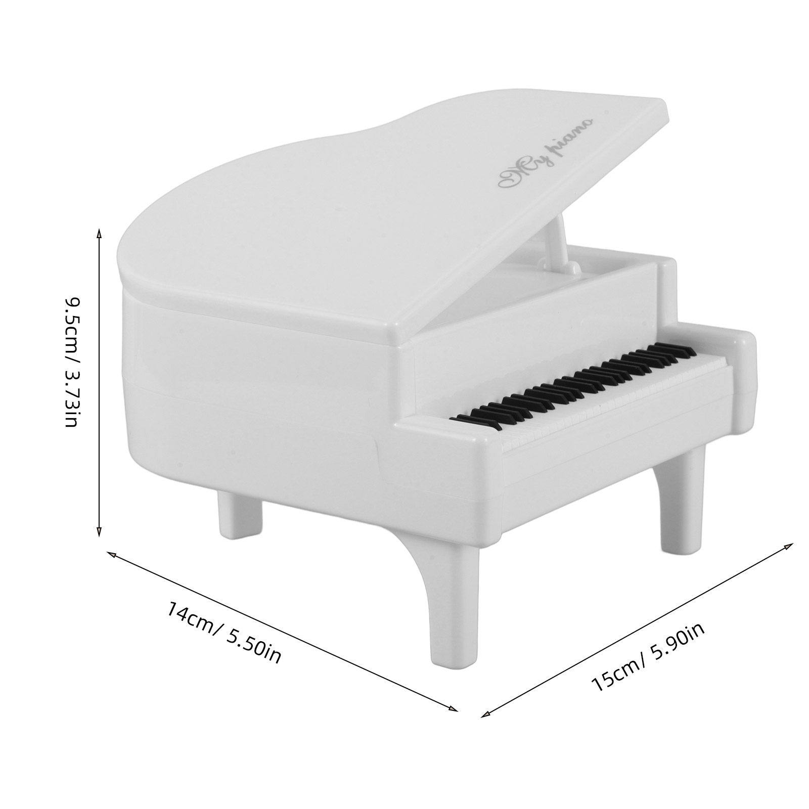 Piano Shaped Kids Money Box Cr - Kids Education Savings 评论和价格