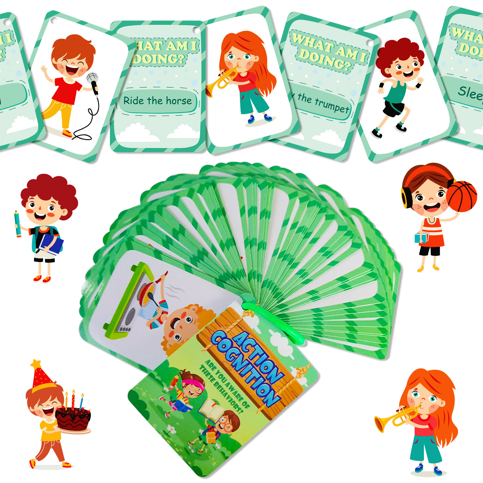 50Pcs/Set Cognition Learning C - Kids Education Card 评论和价格